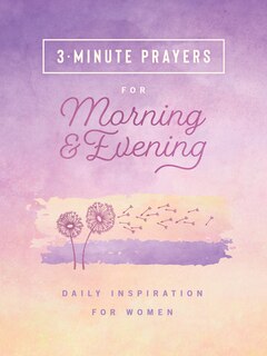 Front cover_3-Minute Prayers for Morning and Evening