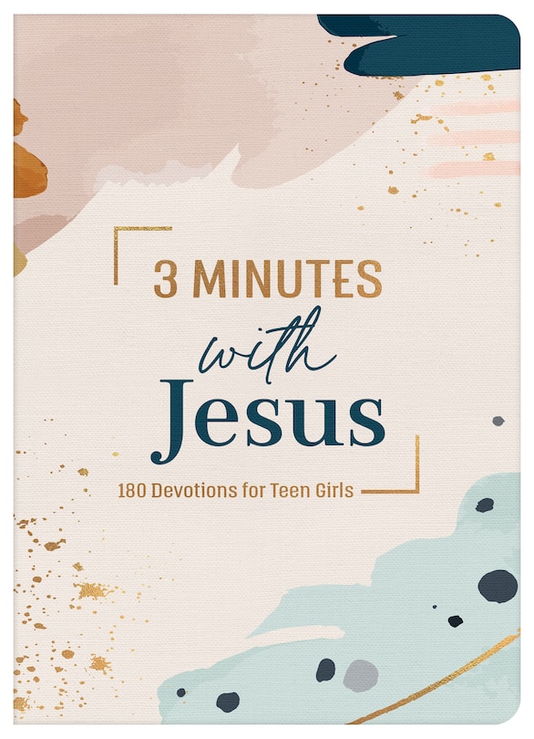 Front cover_3 Minutes with Jesus: 180 Devotions for Teen Girls