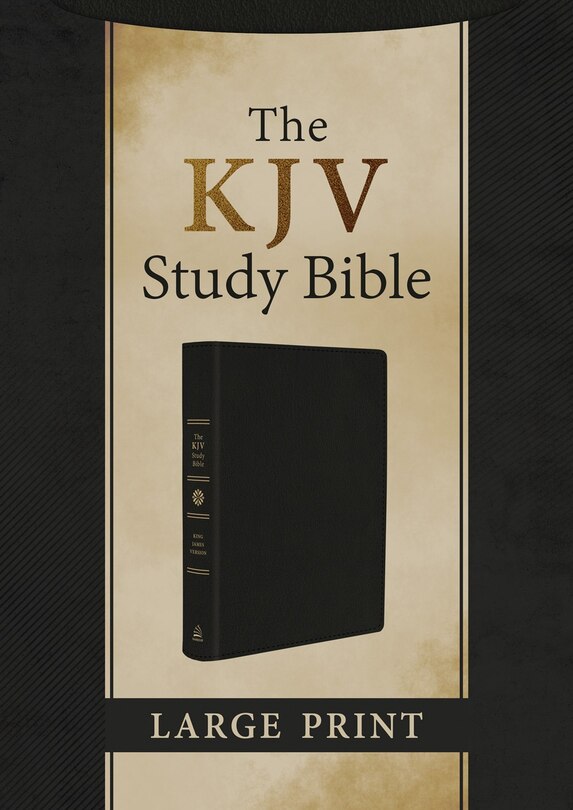 Front cover_The KJV Study Bible, Large Print [Black Genuine Leather]