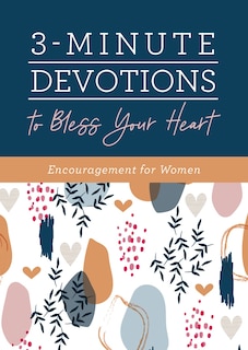 Front cover_3-Minute Devotions to Bless Your Heart