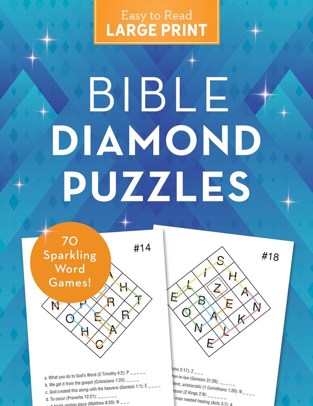 Front cover_Bible Diamond Puzzles Large Print