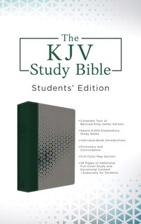 Couverture_The KJV Study Bible, Students' Edition [Cypress & Smoke]