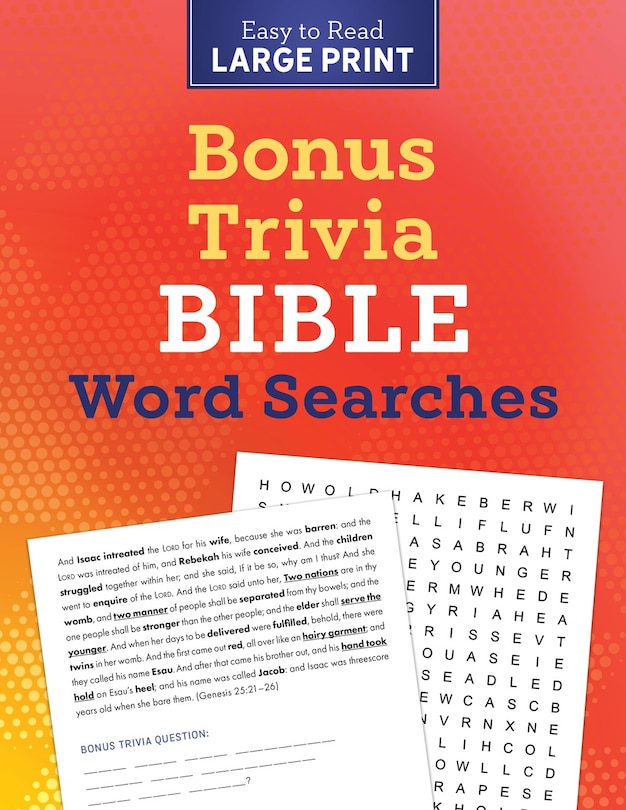 Front cover_Bonus Trivia Bible Word Searches Large Print