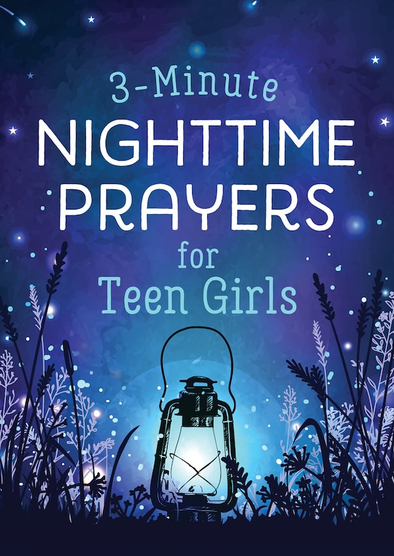 Front cover_3-Minute Nighttime Prayers for Teen Girls