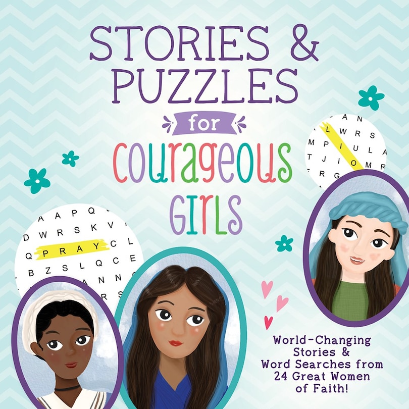 Front cover_Stories and Puzzles for Courageous Girls