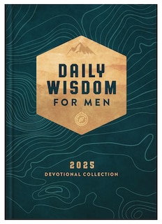 Front cover_Daily Wisdom for Men 2025 Devotional Collection