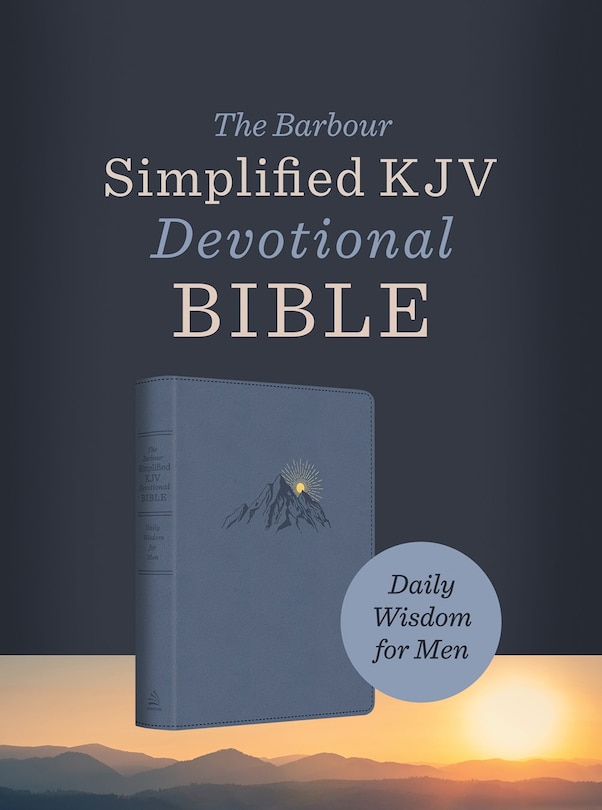 Front cover_Daily Wisdom for Men SKJV Devotional Bible