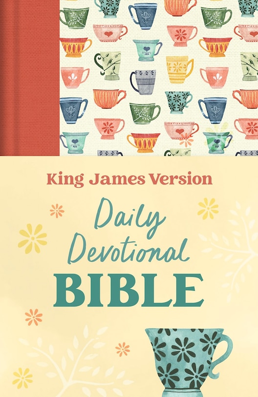 Couverture_Daily Devotional Bible King James Version [Tangerine Tea Time]