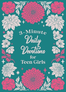 Front cover_3-Minute Daily Devotions for Teen Girls