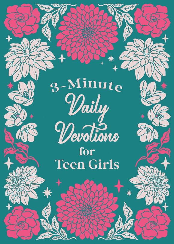 Front cover_3-Minute Daily Devotions for Teen Girls