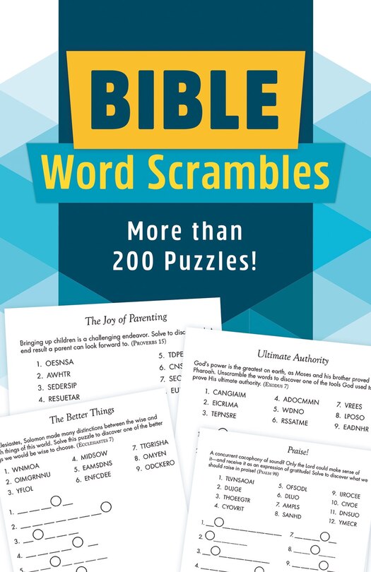 Front cover_Bible Word Scrambles