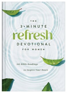 Front cover_The 3-Minute Refresh Devotional for Women