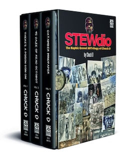 Couverture_STEWdio: The Naphic Grovel ARTrilogy of Chuck D