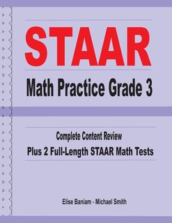 Front cover_STAAR Math Practice Grade 3