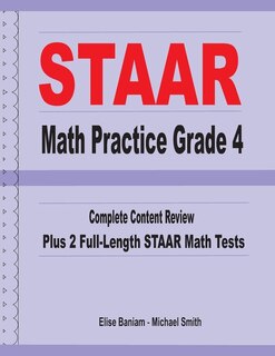 Couverture_STAAR Math Practice Grade 4