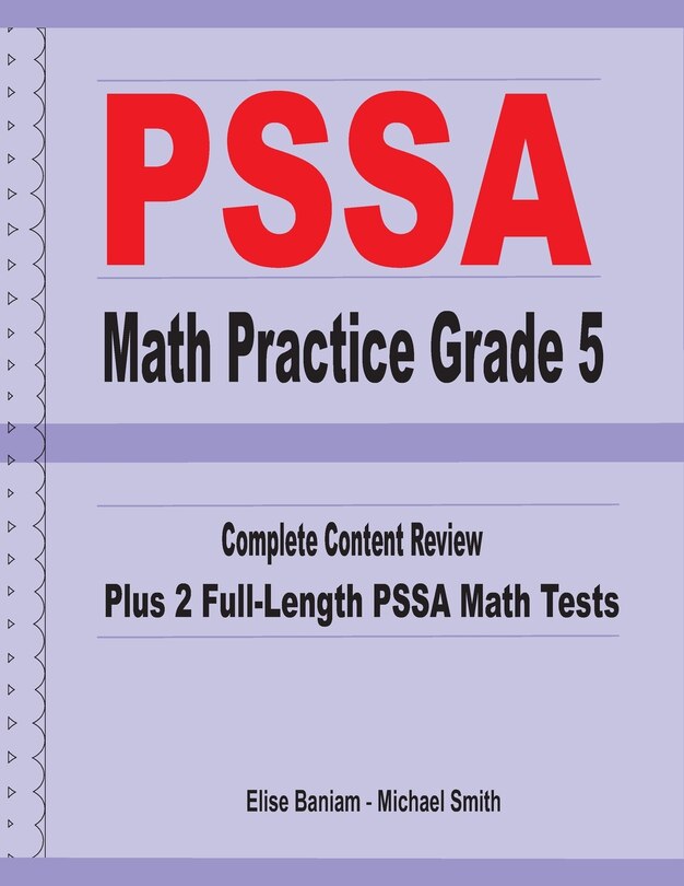 Couverture_PSSA Math Practice Grade 5