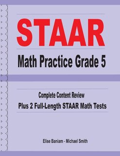 Front cover_STAAR Math Practice Grade 5