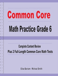 Front cover_Common Core Math Practice Grade 6