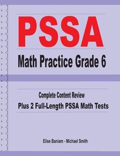 Front cover_PSSA Math Practice Grade 6