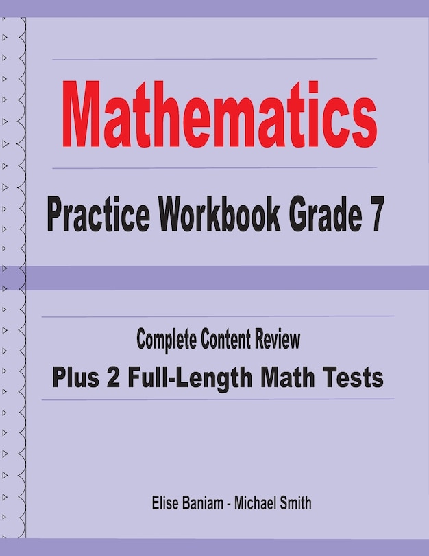 Couverture_Mathematics Practice Workbook Grade 7