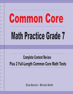 Couverture_Common Core Math Practice Grade 7