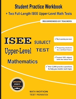 Front cover_ISEE Upper-Level Subject Test Mathematics