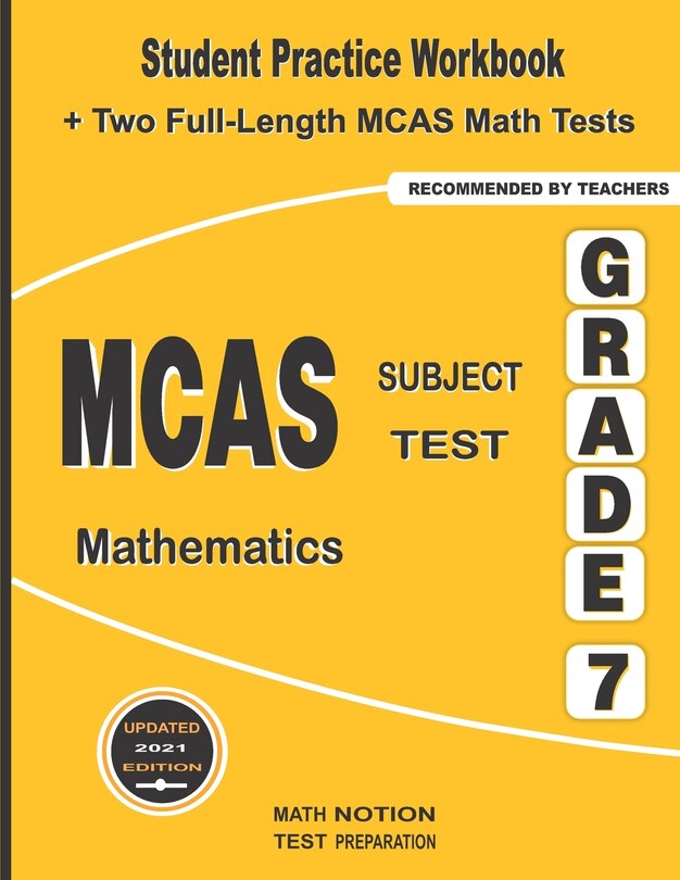 Couverture_MCAS Subject Test Mathematics Grade 7