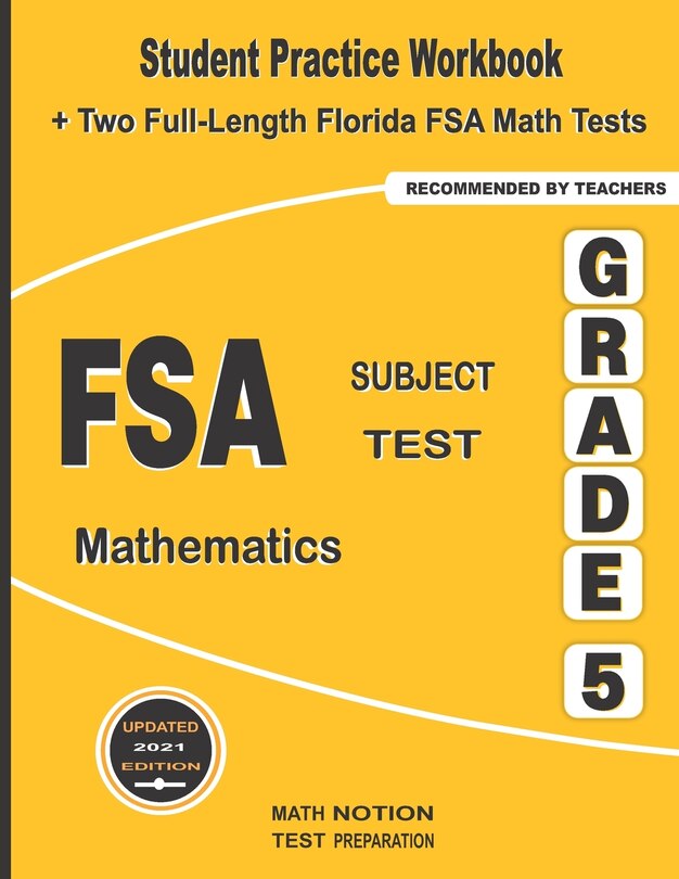 Front cover_FSA Subject Test Mathematics Grade 5