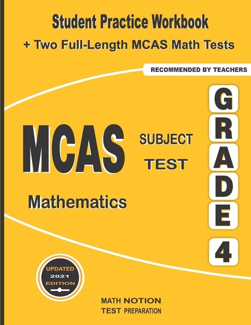 Front cover_MCAS Subject Test Mathematics Grade 4