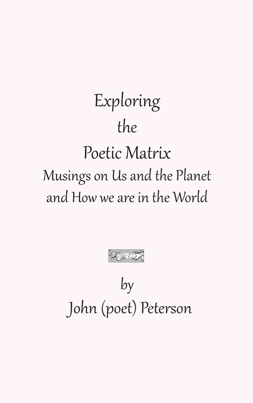 Couverture_Exploring The Poetic Matrix