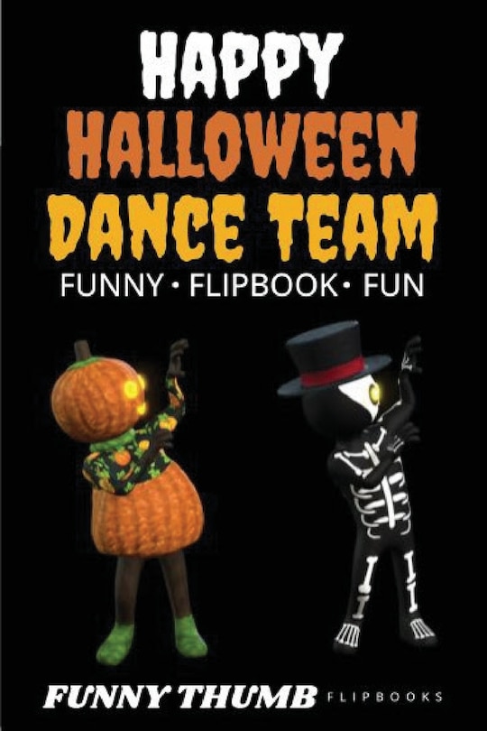 Front cover_Happy Halloween Dance Team Funny Flipbook