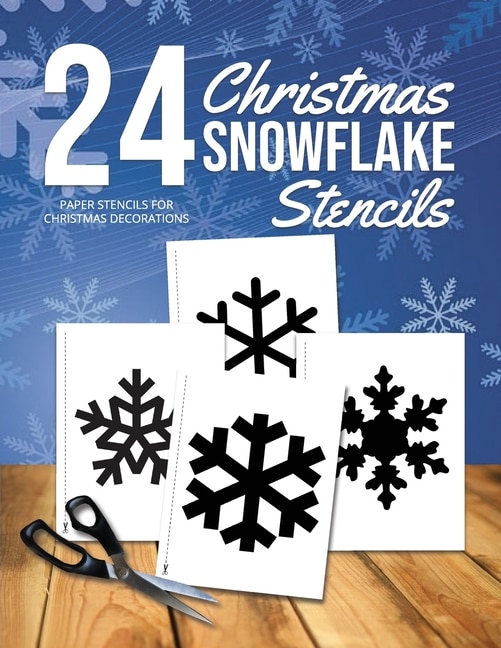 Couverture_Christmas Snowflake Stencils
