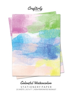 Front cover_Colorful Watercolor Stationery Paper