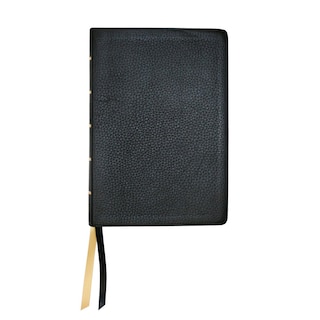 Couverture_NASB Large Print Wide Margin - Black Cowhide