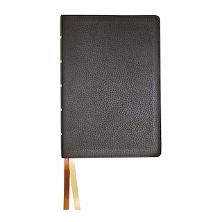 Front cover_NASB Large Print Wide Margin - Brown Cowhide