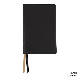 Front cover_Legacy Standard Bible, Handy Size Paste-Down Black Cowhide Red Letter