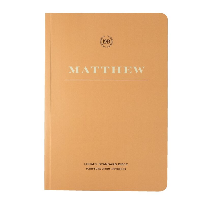 Couverture_LSB Scripture Study Notebook: Matthew