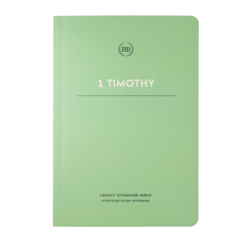 Front cover_LSB Scripture Study Notebook: 1 Timothy