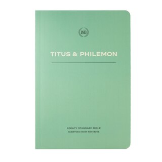 Front cover_LSB Scripture Study Notebook: Titus & Philemon