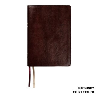 Couverture_LSB Inside Column Reference, Paste-Down, Reddish-Brown Faux Leather