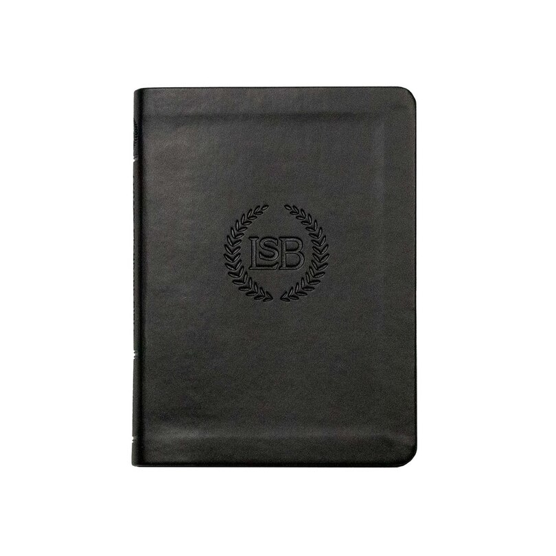Couverture_Legacy Standard Bible, New Testament with Psalms and Proverbs Logo Edition - Black Faux Leather