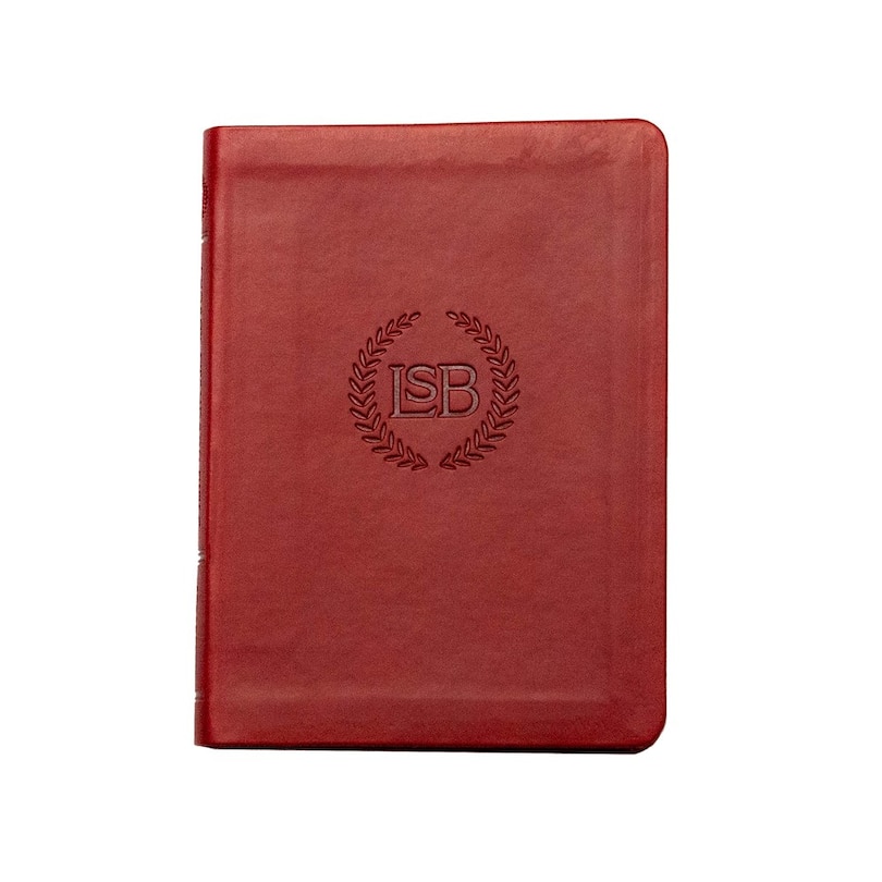 Couverture_Legacy Standard Bible, New Testament with Psalms and Proverbs Logo Edition - Burgundy Faux Leather