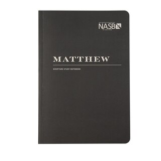 Couverture_NASB Scripture Study Notebook: Matthew