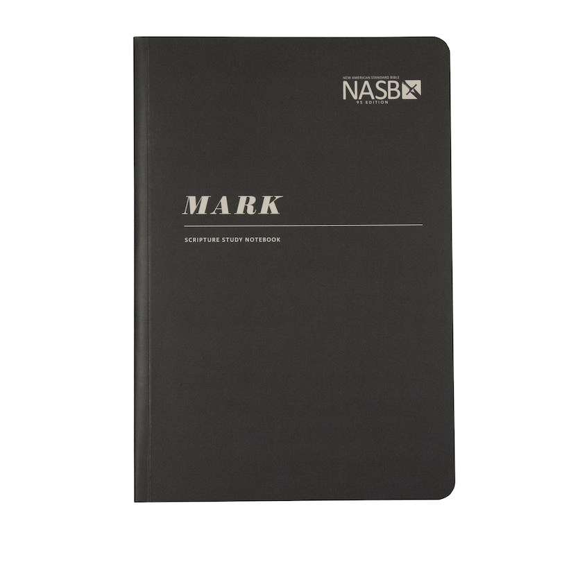 Front cover_NASB Scripture Study Notebook: Mark