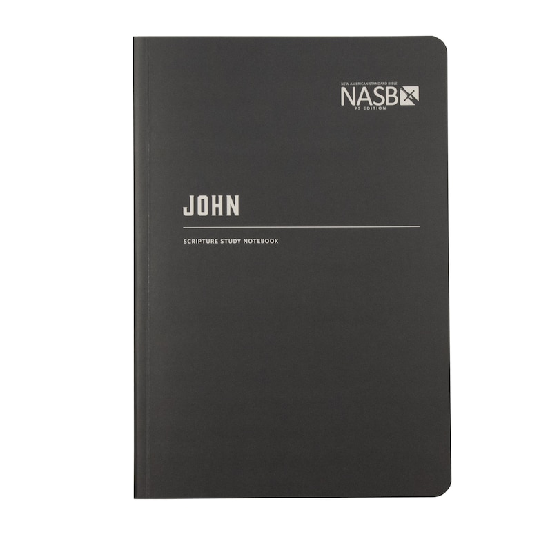 Front cover_NASB Scripture Study Notebook: John