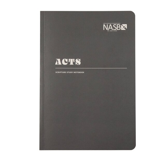 Couverture_NASB Scripture Study Notebook: Acts