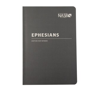 Couverture_NASB Scripture Study Notebook: Ephesians