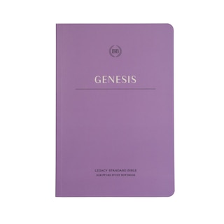 Front cover_LSB Scripture Study Notebook: Genesis