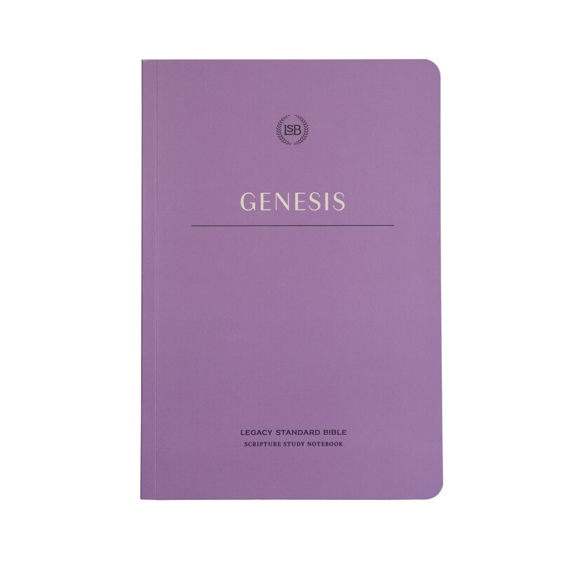 Front cover_LSB Scripture Study Notebook: Genesis