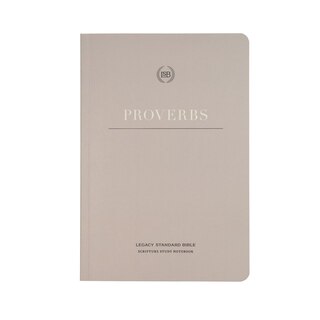 Front cover_LSB Scripture Study Notebook: Proverbs